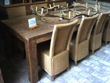 Mesa y Sillas de teca