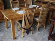 Mesa y Sillas de teca