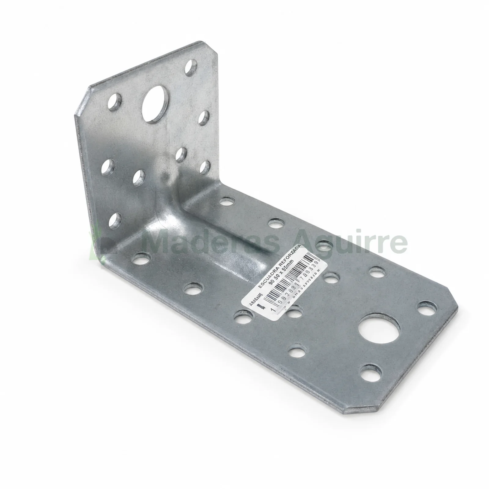 Escuadra reforzada 90x50x55mm